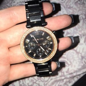 Black Michael Kors watch
